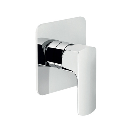 Immagine di Nobili ACQUAVIVA miscelatore monocomando per doccia, ad incasso, a 1 via, corpo incasso incluso, finitura cromo VV103108CR