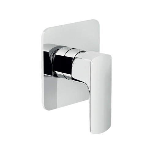 Immagine di Nobili ACQUAVIVA miscelatore monocomando per doccia, ad incasso, a 1 via, corpo incasso incluso, finitura cromo VV103108CR