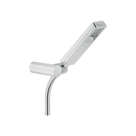 Immagine di Nobili ACQUAVIVA set doccia con doccetta, supporto doccetta e flessibile 150 cm, finitura cromo AD146/25CR