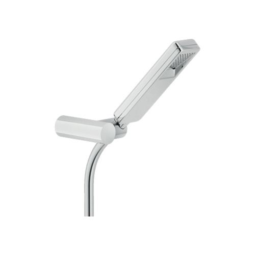 Immagine di Nobili ACQUAVIVA set doccia con doccetta, supporto doccetta e flessibile 150 cm, finitura cromo AD146/25CR