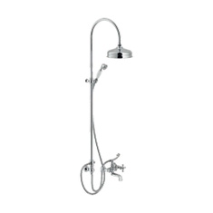 Immagine di Nobili GRAZIA colonna con rampa telescopica, finitura cromo AD141/10CR