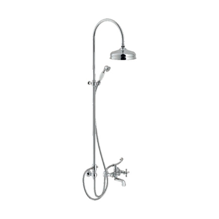 Immagine di Nobili GRAZIA colonna con rampa telescopica, finitura cromo AD141/10CR
