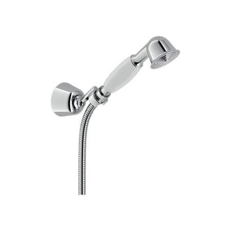 Immagine di Nobili GRAZIA set doccia con doccetta, supporto doccetta e flessibile 150 cm, finitura cromo AD144/5CR