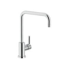 Immagine di Nobili ABC miscelatore monocomando per lavello H.33 cm, con bocca girevole, finitura cromo AB87134CR
