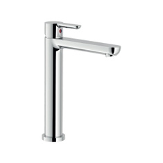 Immagine di Nobili ABC miscelatore monocomando per lavello H.27 cm, con corpo girevole, finitura cromo AB87713CR