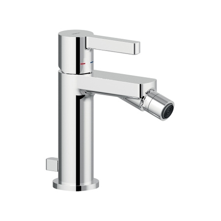 Immagine di Nobili LIRA miscelatore monocomando per bidet H.17 cm, con scarico, finitura cromo LR116119/1CR