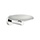 Nobili ZEN porta sapone rotondo, a parete, finitura cromo ACPL02CR