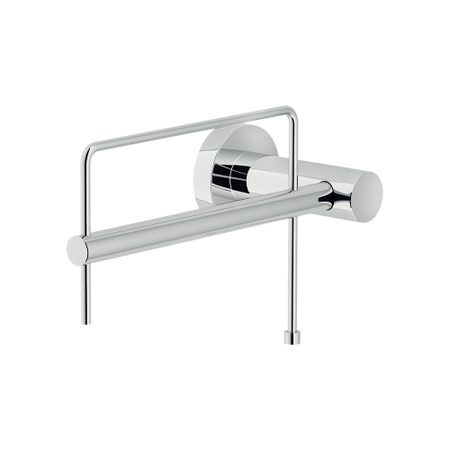 Immagine di Nobili ZEN porta rotolo sinistro a parete, finitura cromo ACPL30/SXCR