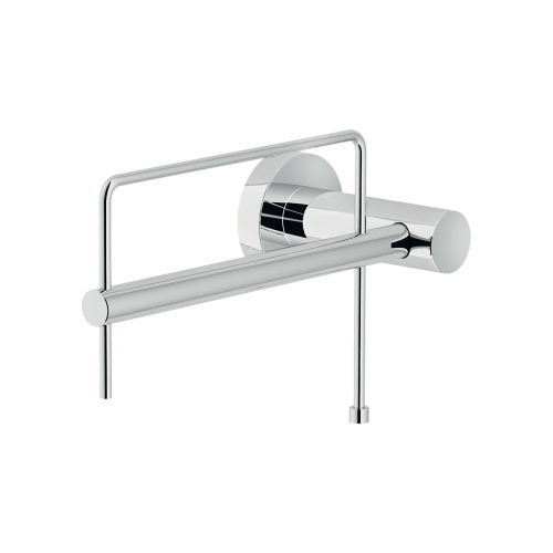 Immagine di Nobili ZEN porta rotolo sinistro a parete, finitura cromo ACPL30/SXCR