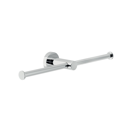 Immagine di Nobili ZEN porta rotolo doppio, a parete, finitura cromo ACPL30/2XCR