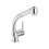 Immagine di Nobili OVETTO miscelatore monocomando per lavello, con bocca girevole e doccetta estraibile, finitura cromo NU12513/8CR