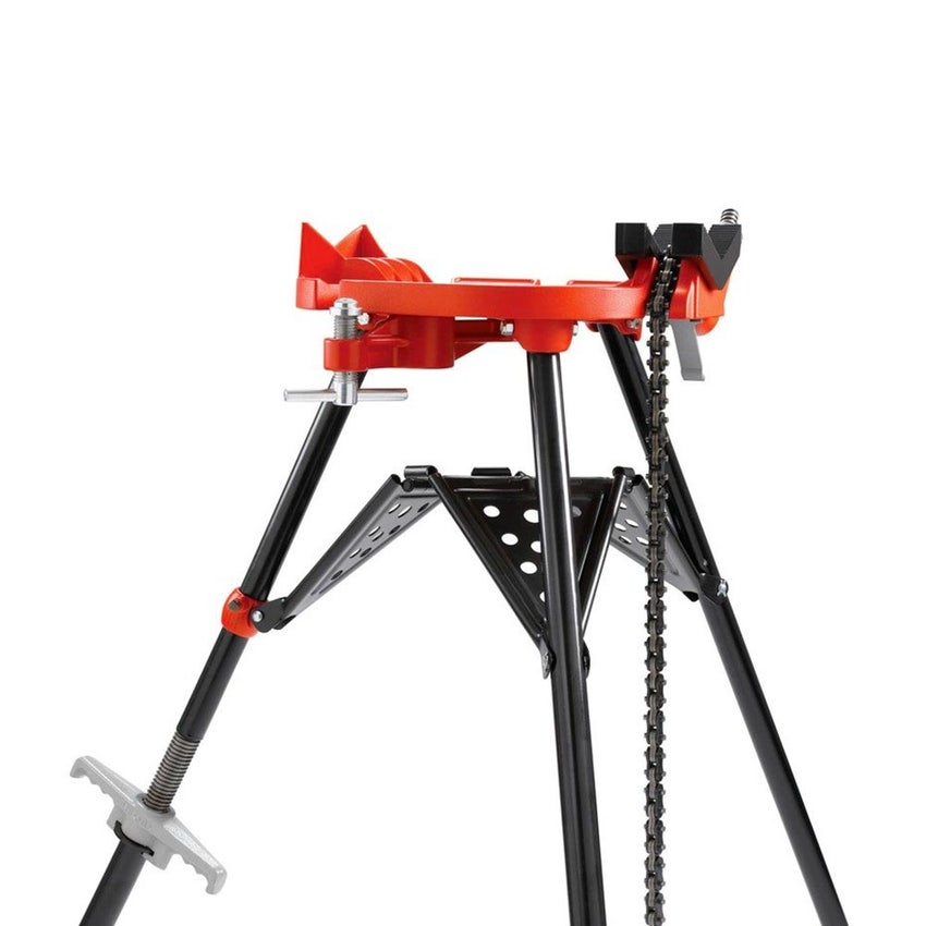 Immagine di Ridgid TRISTAND 460-12 Banco con morsa a catena portatile, capacità tubo 1/8" - 12" 36278