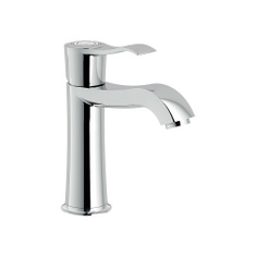 Immagine di Nobili SOFÌ miscelatore monocomando per lavabo, con scarico, finitura cromo SI98118/1CR