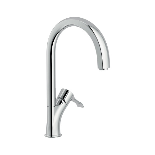 Immagine di Nobili SOFÌ miscelatore monocomando per lavello, con bocca girevole, finitura cromo SI98113CR