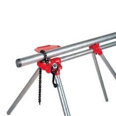 Immagine di Ridgid Morsa a catena portatile su cavalletto, capacità tubo 1/8" - 5" 40165