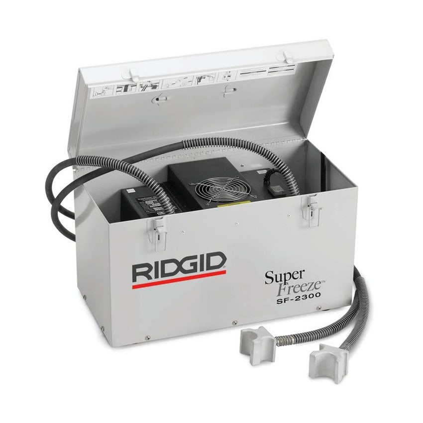 Immagine di Ridgid SF-2300 Congelatubi elettrico SuperFreeze 230 V, per tubi in acciaio da 12 a 35 mm e in rame da 12 a 42 mm 41078