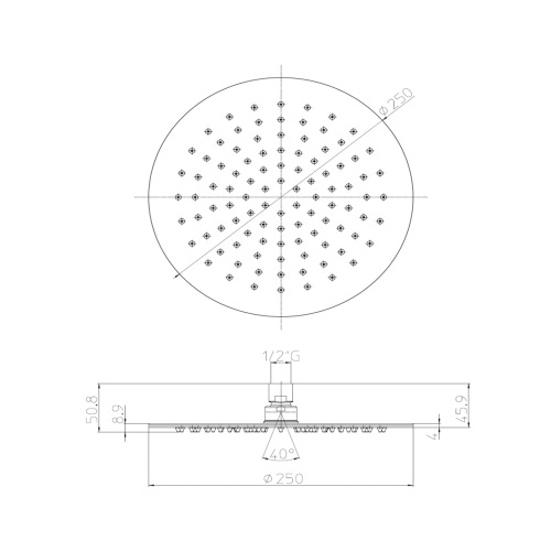 Bossini INC002000075005 ACCIAIO INOX supporto doccia in acciaio, con presa  acqua, finitura inox