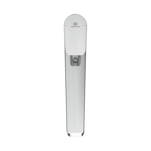 Immagine di Ideal Standard CERAPLAN miscelatore da appoggio su lavello H.15 cm, con sistema Eko, bocca girevole, finitura cromo BD321AA
