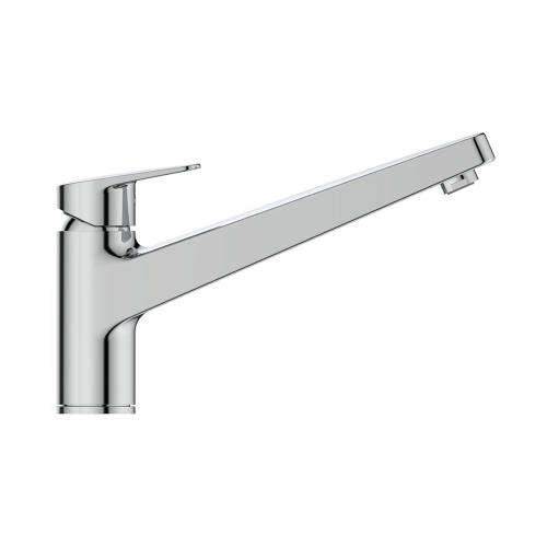Immagine di Ideal Standard CERAPLAN miscelatore da appoggio su lavello H.15 cm, con sistema Eko, bocca girevole, finitura cromo BD321AA