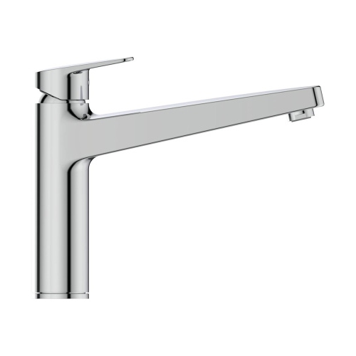 Immagine di Ideal Standard CERAPLAN miscelatore da appoggio su lavello H.21 cm, con sistema Eko, bocca girevole, finitura cromo BD325AA