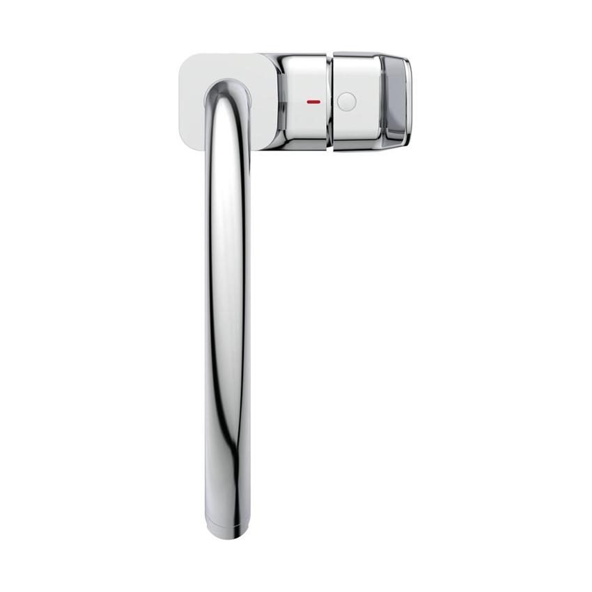 Immagine di Ideal Standard CERAPLAN miscelatore da appoggio su lavello H.31 cm, con sistema BlueStart, bocca girevole, finitura cromo BD334AA