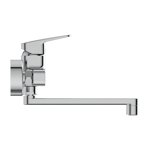 Immagine di Ideal Standard CERAPLAN miscelatore a parte per lavello, con sistema Eko, bocca girevole, finitura cromo BD340AA