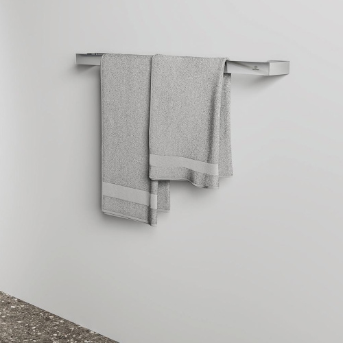 Immagine di Ideal Standard CONCA barra portasciugamani squadrata L.60 cm, finitura cromo T4498AA