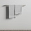 Immagine di Ideal Standard CONCA barra portasciugamani squadrata L.60 cm, finitura silver storm T4498GN