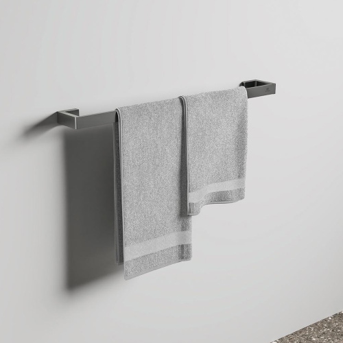 Immagine di Ideal Standard CONCA barra portasciugamani squadrata L.60 cm, finitura magnetic grey T4498A5