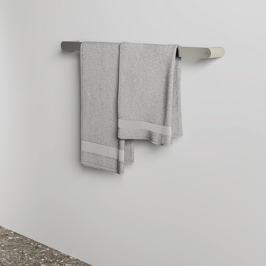 Immagine di Ideal Standard CONCA barra portasciugamani L.60 cm, finitura silver storm T4499GN