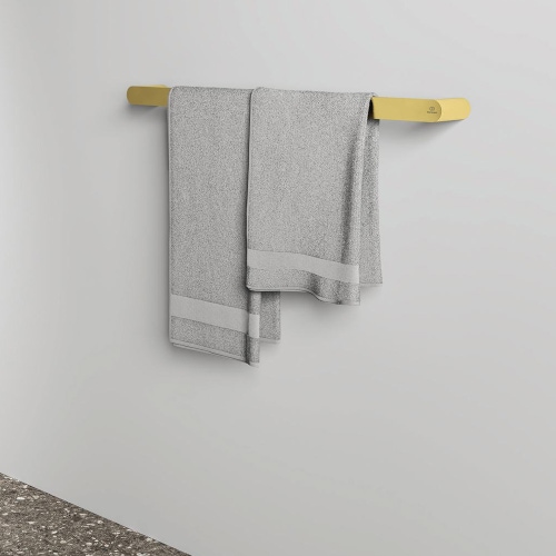 Immagine di Ideal Standard CONCA barra portasciugamani L.60 cm, finitura brushed gold T4499A2