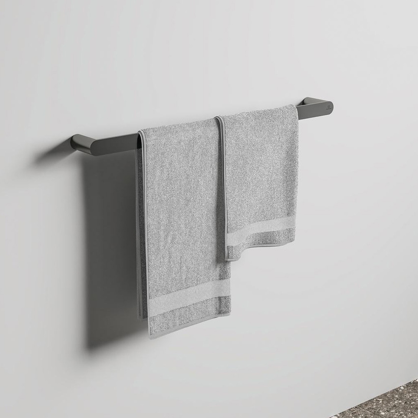 Immagine di Ideal Standard CONCA barra portasciugamani L.60 cm, finitura magnetic grey T4499A5