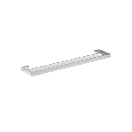 Immagine di Ideal Standard CONCA barra portasciugamani squadrata L.60 cm, doppia, finitura cromo T4500AA