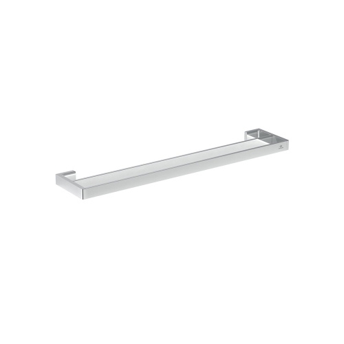 Immagine di Ideal Standard CONCA barra portasciugamani squadrata L.60 cm, doppia, finitura cromo T4500AA