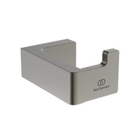 Immagine di Ideal Standard CONCA appendino singolo squadrato, finitura silver storm T4506GN