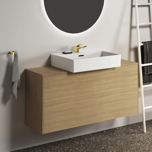 Immagine di Ideal Standard CONCA appendino singolo squadrato, finitura brushed gold T4506A2