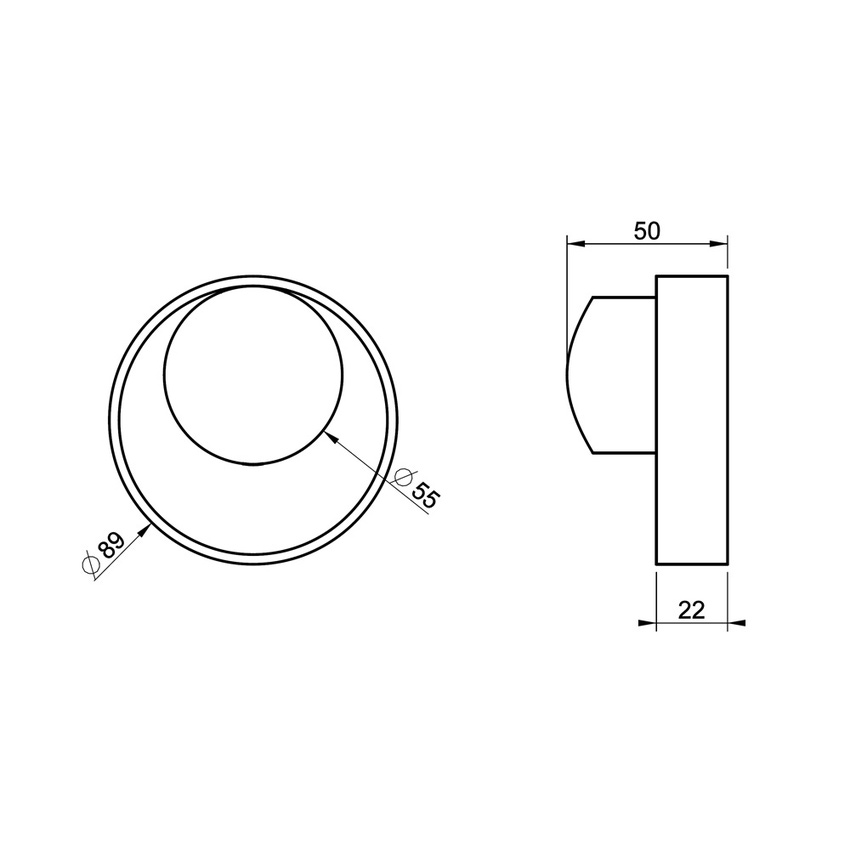 Immagine di Gessi WELLNESS kit maniglia per articoli 63201 e 63225, finitura steel brushed 63211#239