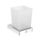 Immagine di Ideal Standard CONCA portaspazzolino squadrato, in vetro opaco con supporto metallico, finitura cromo T4504AA
