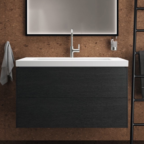 Immagine di Ideal Standard CONCA portaspazzolino in vetro opaco, con supporto metallico, finitura silver storm T4505GN