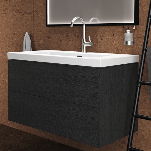 Immagine di Ideal Standard CONCA portaspazzolino in vetro opaco, con supporto metallico, finitura silver storm T4505GN