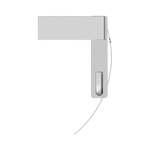 Immagine di Ideal Standard CONCA portarotolo squadrato con copertura, finitura cromo T4496AA