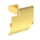 Immagine di Ideal Standard CONCA portarotolo squadrato con copertura, finitura brushed gold T4496A2