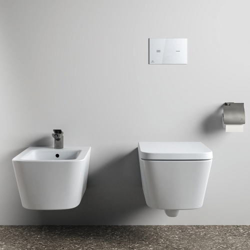 Immagine di Ideal Standard CONCA portarotolo squadrato con copertura, finitura magnetic grey T4496A5