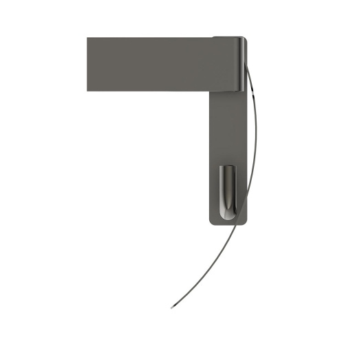 Immagine di Ideal Standard CONCA portarotolo squadrato con copertura, finitura magnetic grey T4496A5