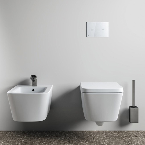 Immagine di Ideal Standard CONCA portascopino squadrato, a parete, finitura magnetic grey T4494A5