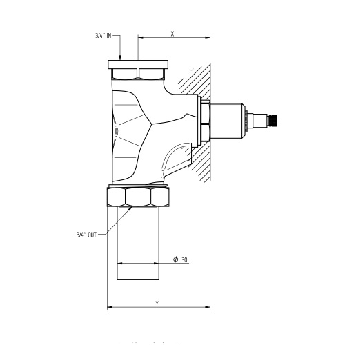 Immagine di Bellosta Parte incasso per passo rapido 1" 654100