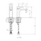 Immagine di Bellosta JQ miscelatore lavabo monoforo H.14 P.12 cm, senza scarico, senza risparmio energetico, finitura cromo 01-7805/S