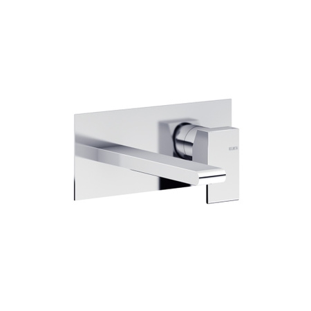 Immagine di Bellosta JQ miscelatore lavabo ad incasso P.19 cm, a parete, senza scarico, senza corpo incasso, finitura cromo 01-7805/3/E