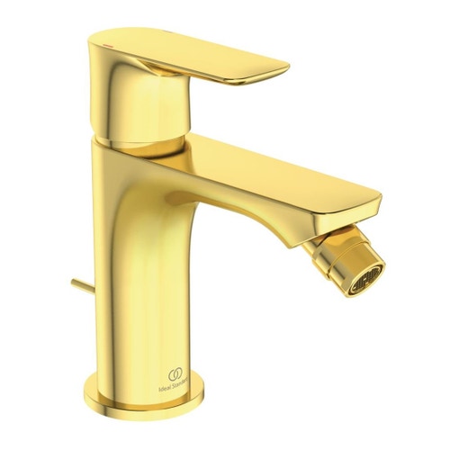 Immagine di Ideal Standard CONNECT AIR miscelatore monocomando bidet, finitura brushed gold A7030A2