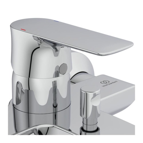 Immagine di Ideal Standard CONNECT AIR miscelatore monocomando esterno per vasca/doccia, finitura cromo A7056AA